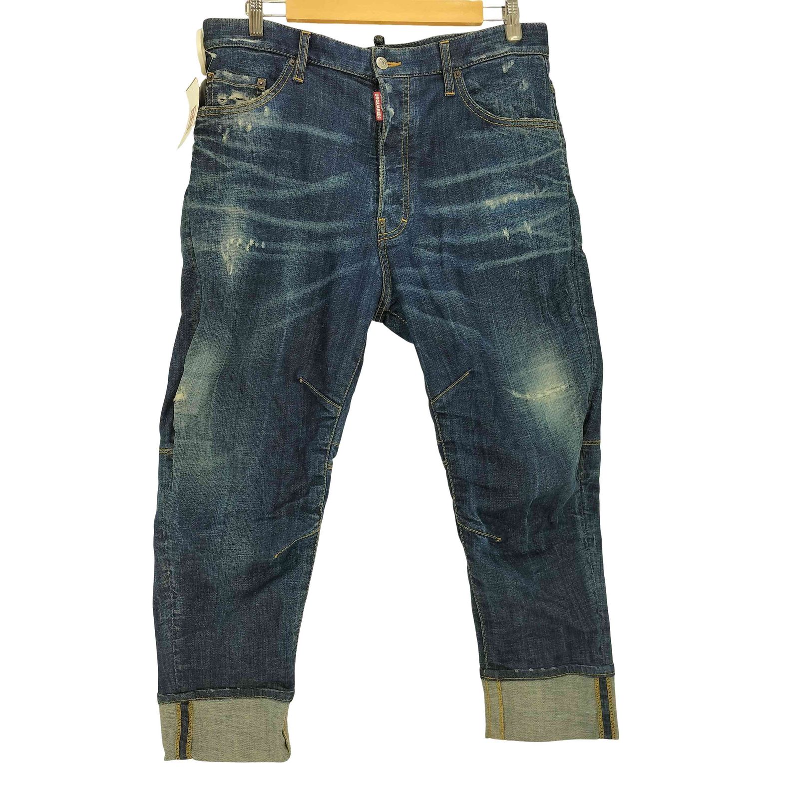 ディースクエアード DSQUARED2 21SS イタリア製 Combat Jean ボタン 