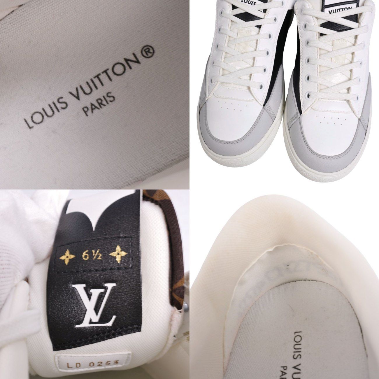 未使用 ルイヴィトン LOUIS VUITTON スニーカー チャーリー ローカ 