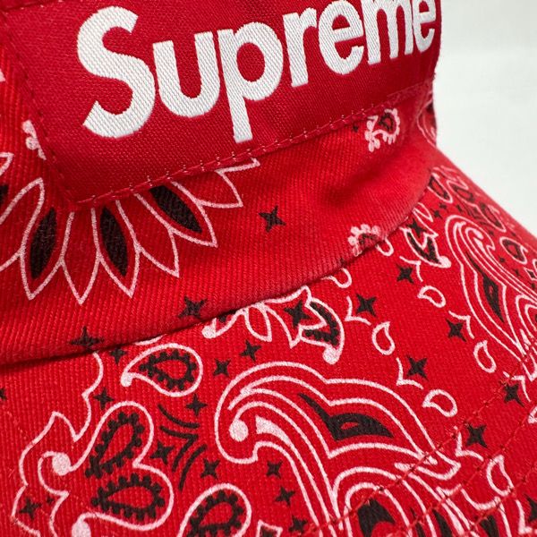 Supreme/シュプリーム【21SS】Bandana Camp Cap/バンダナ キャンプ