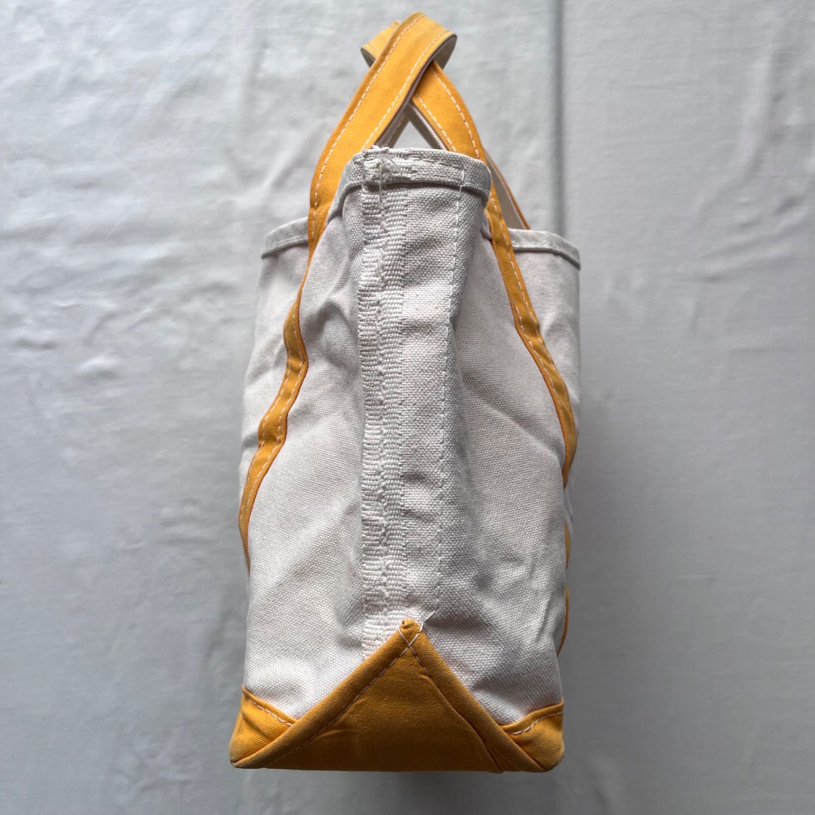 llbean エルエルビーン トートバッグ boat and tote USA製 イエロー 