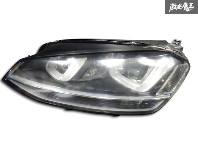 ★破損なし 即発送★ バラスト付 VW フォルクスワーゲン AUCJZ AUCPT AU系 ゴルフ7 前期 HID ヘッドライト ランプ 左 5G2 941 751