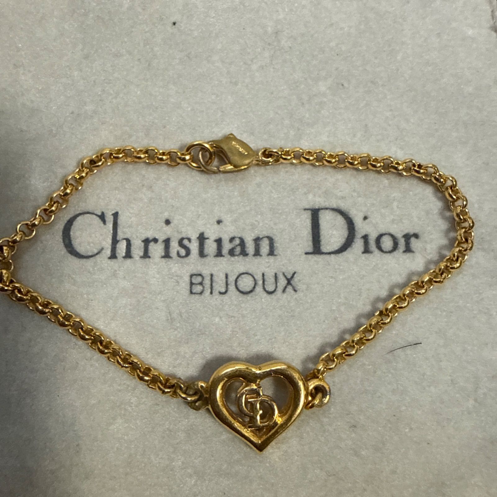 Christian Dior クリスチャンディオール CDロゴハートモチーフ