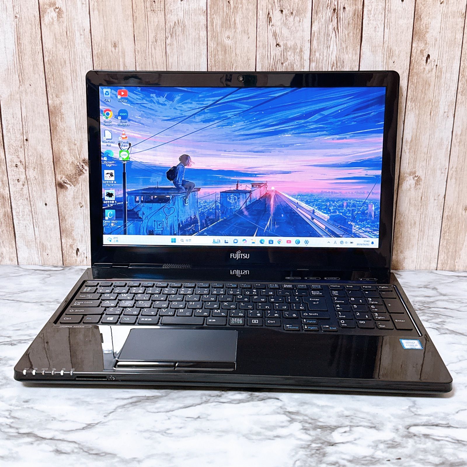 1台限定✨高性能i7＆SSD256GB/メモリ8GB✨Win11 カメラ付き 初期設定