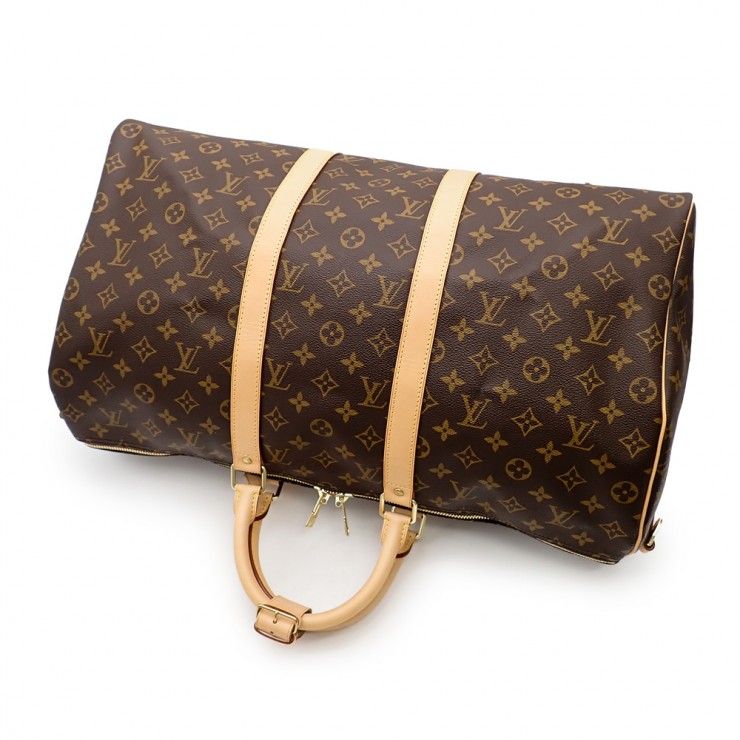 未使用品 LOUIS VUITTON ルイ・ヴィトン キーポル・バンドリエール 50