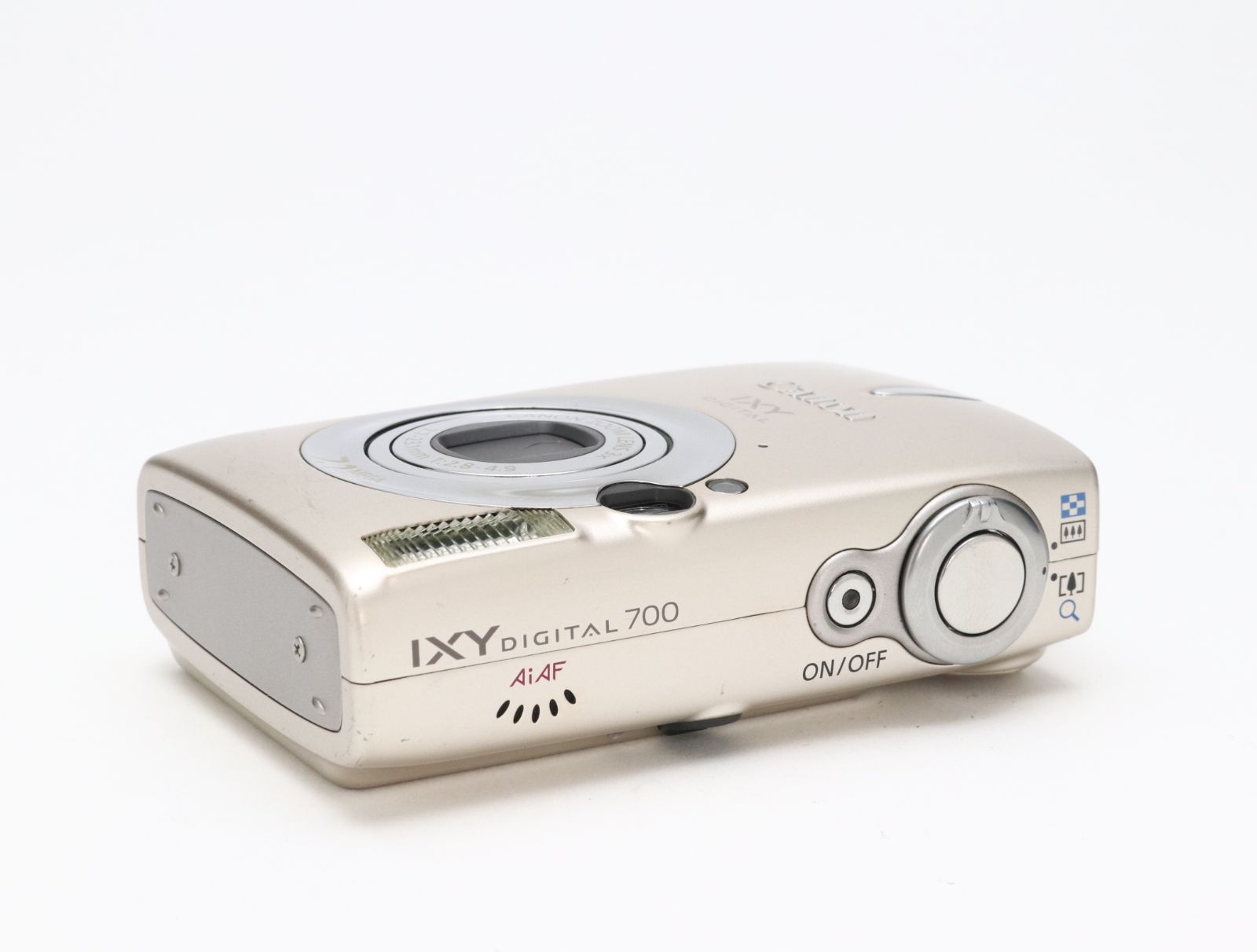 B- (並品) Canon キヤノン IXY DIGITAL 700 サテンベージュ 初期不良