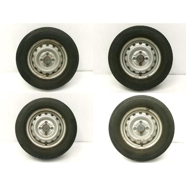 17年 ミニキャブ GBD-U61V 純正 スチールホイール4本 12インチ 3.5J 4穴 145R12 6PR　208652 4829