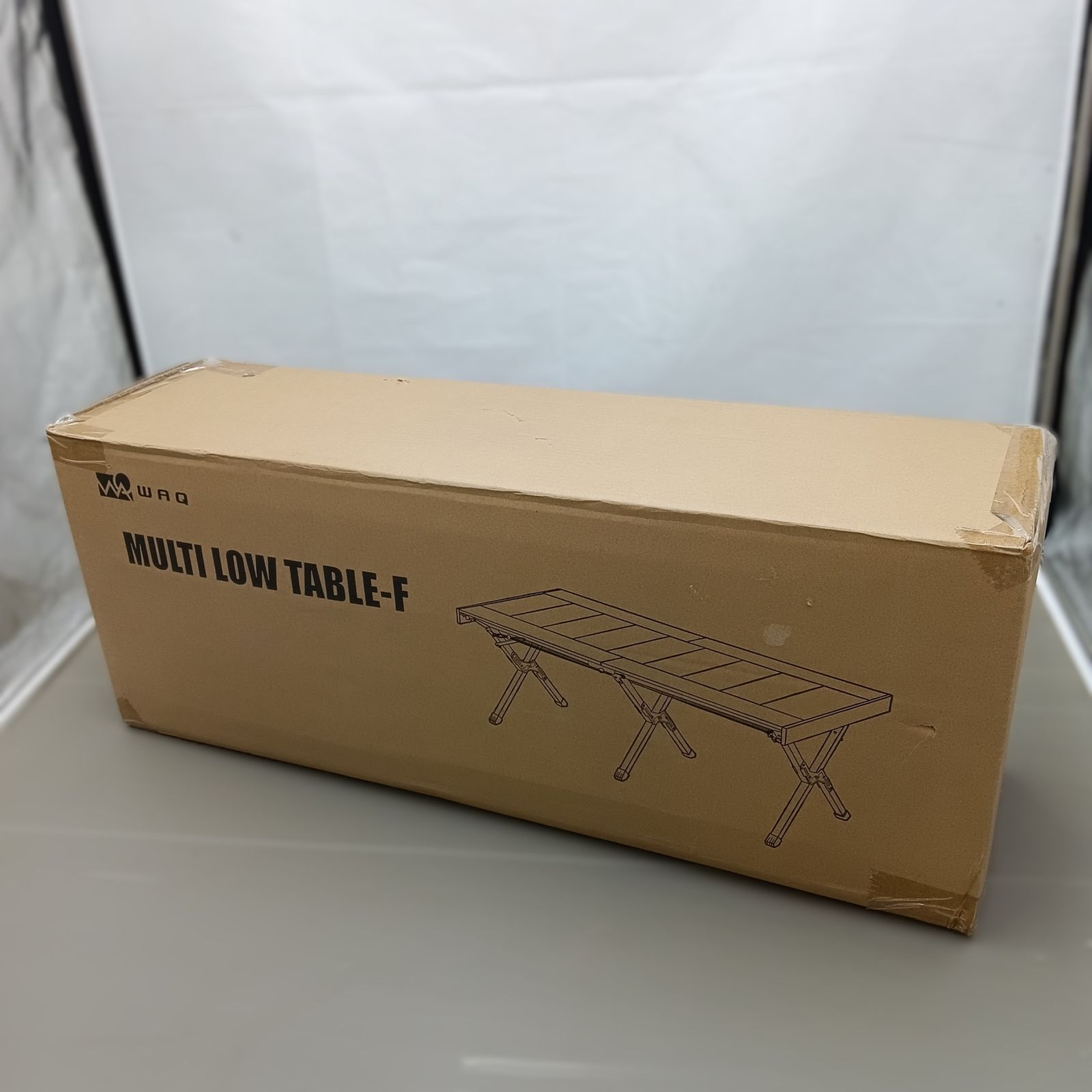 ◇WAQ(ワック) MULTI LOW TABLE-F マルチローテーブル-F [115×60×45.5
