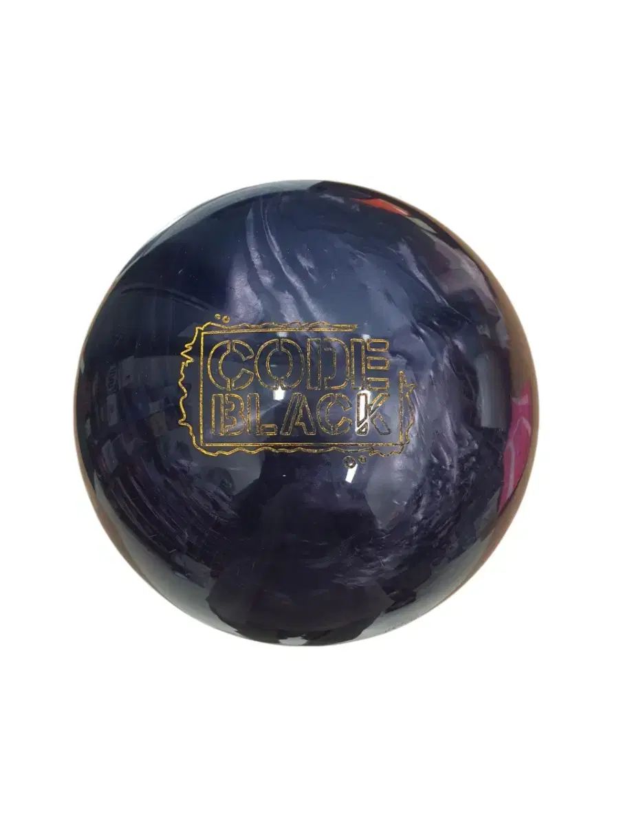 中古ボーリングボール 復元完了 15p コードブラック
