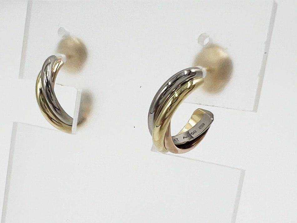 Cartier カルティエ Trinity earrings mini model トリニティ