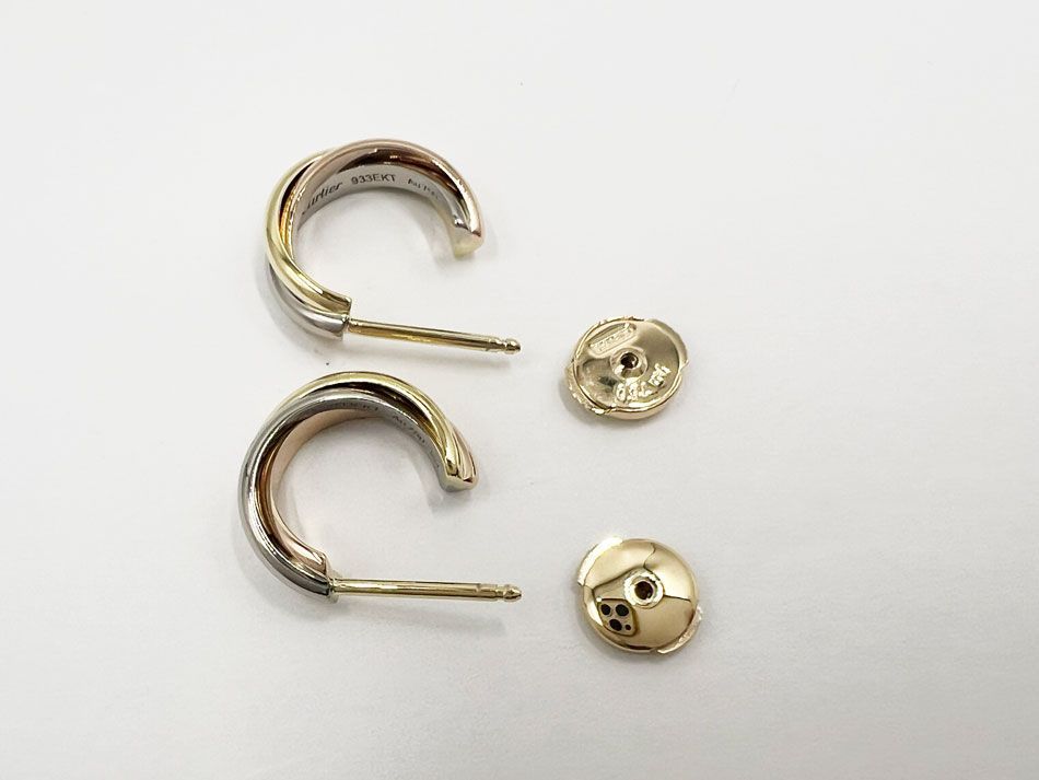 Cartier カルティエ Trinity earrings mini model トリニティ