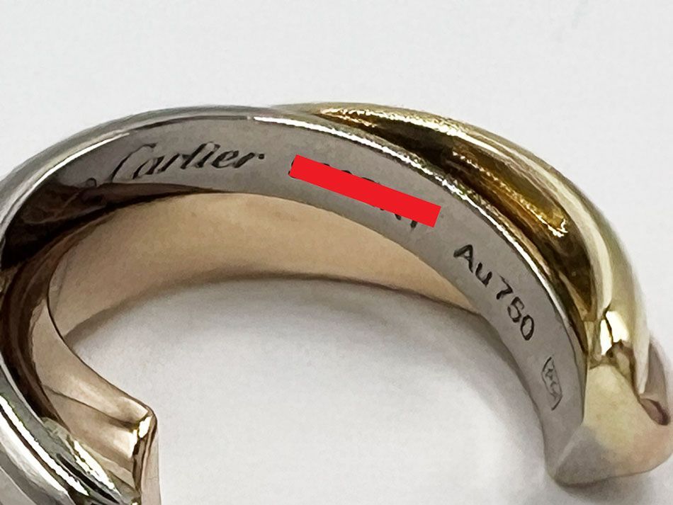 Cartier カルティエ Trinity earrings mini model トリニティ