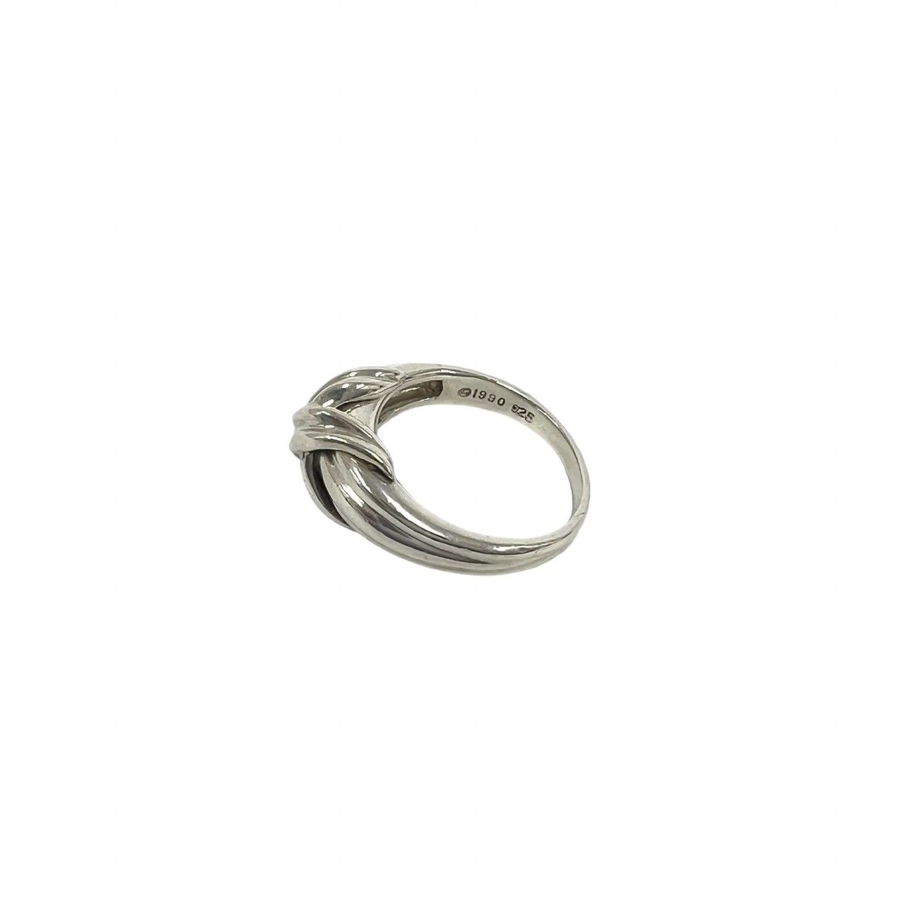 極 美品 TIFFANY&Co. ティファニー シグネチャー リング シルバー925 