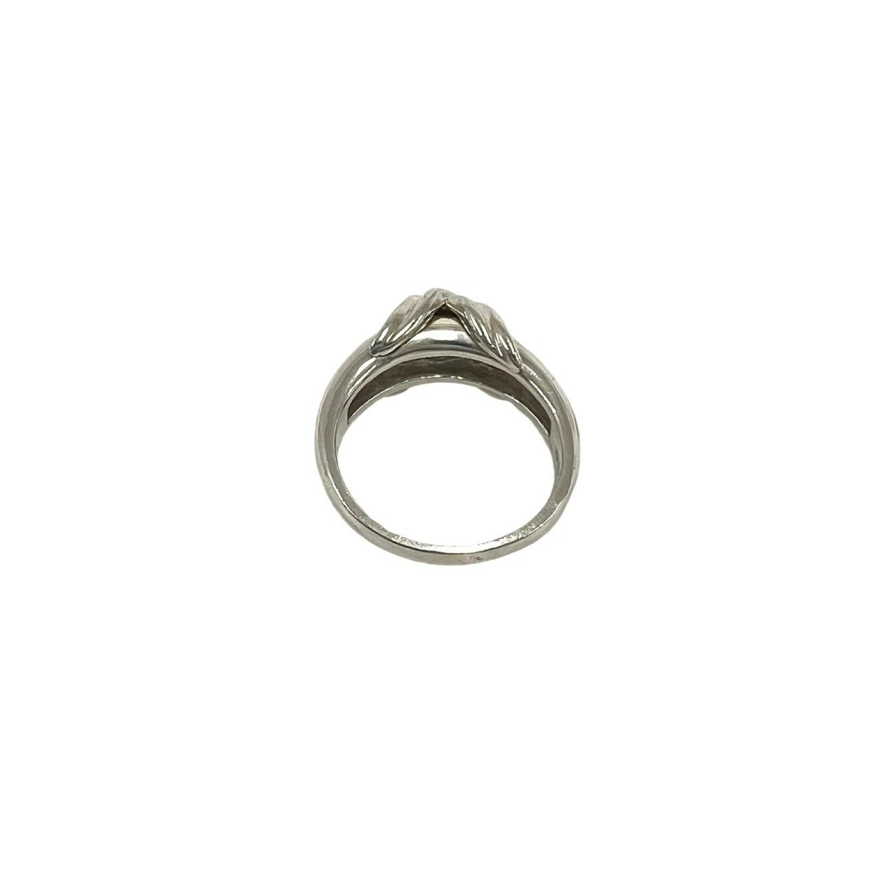 極 美品 TIFFANY&Co. ティファニー シグネチャー リング シルバー925 