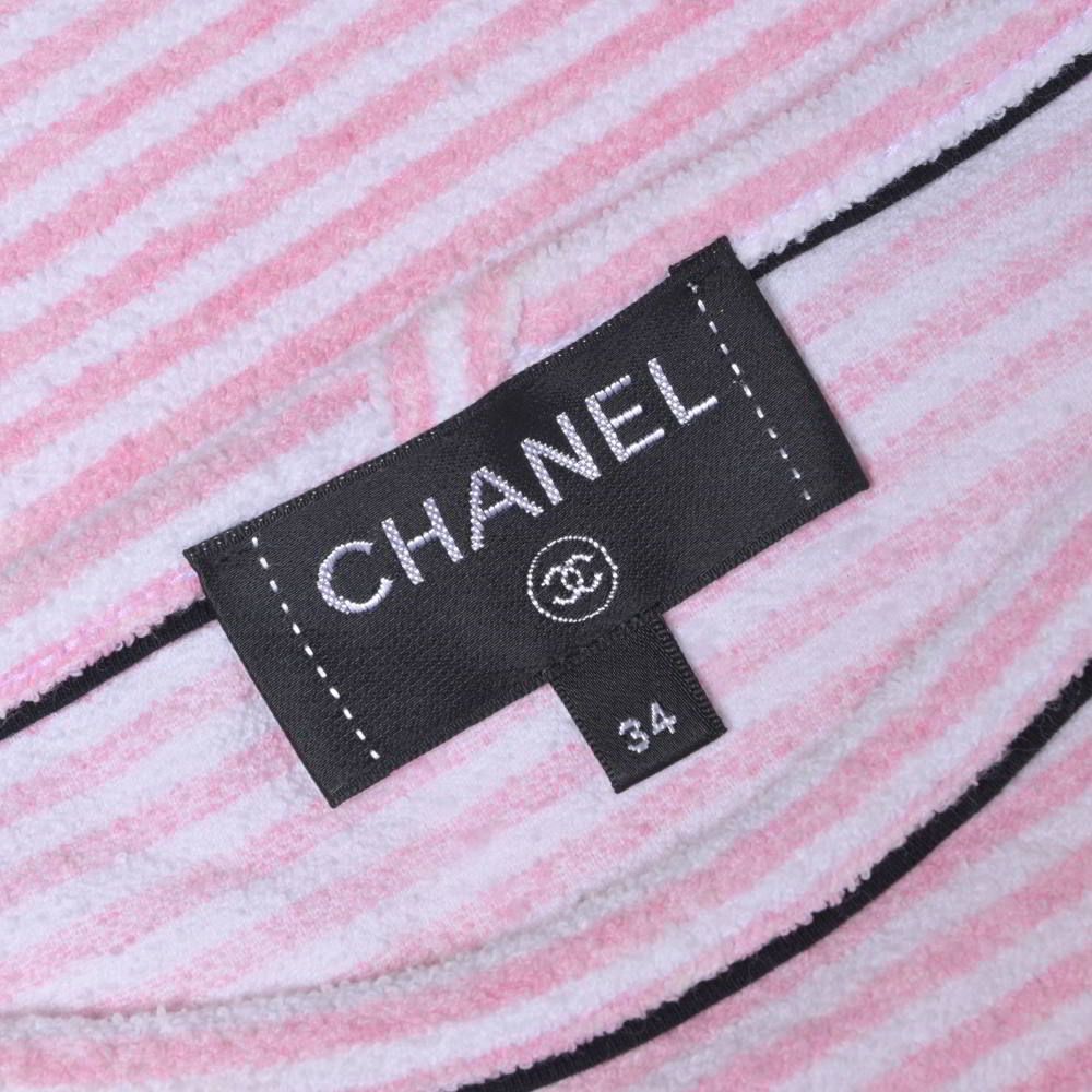 CHANEL 19C P60455V22656 LA PAUSA プリント Tシャツ カットソー