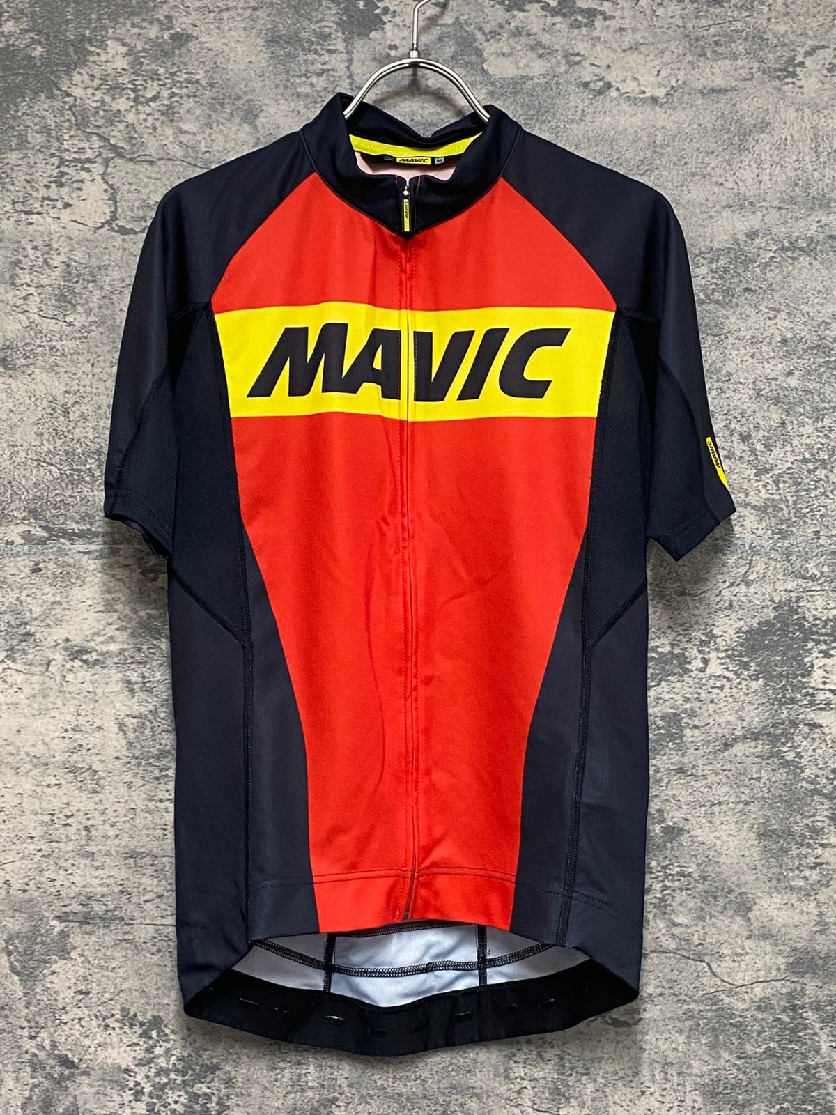KF180 マヴィック MAVIC 半袖 サイクルジャージ 赤 黒 M - メルカリ