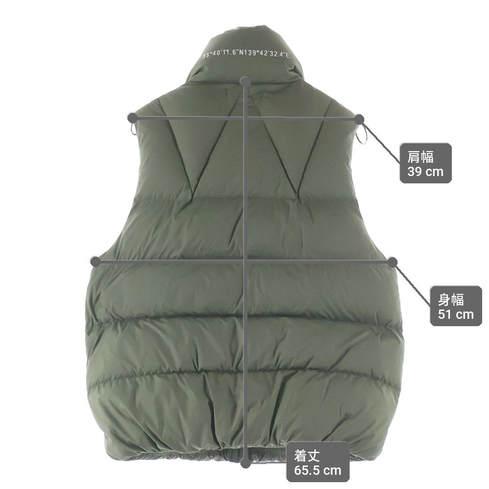 WTAPS (ダブルタップス) 21AW BIVOUAC VEST ビバーク ダウンベスト 