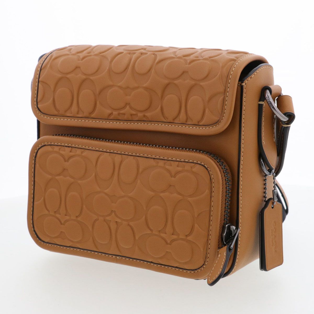 COACH コーチ サリバン フラップ クロスボディ シグネチャー 
