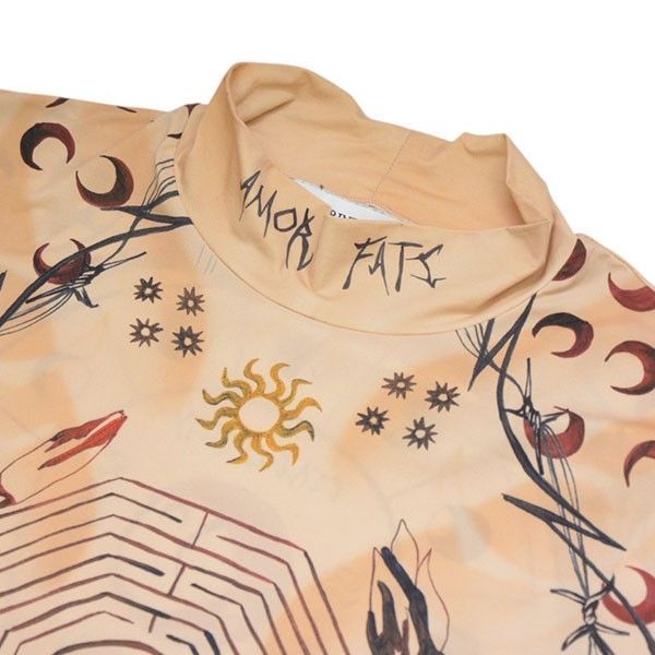 marine serre マリーンセル Second Skin Tattoo Top セカンドスキン