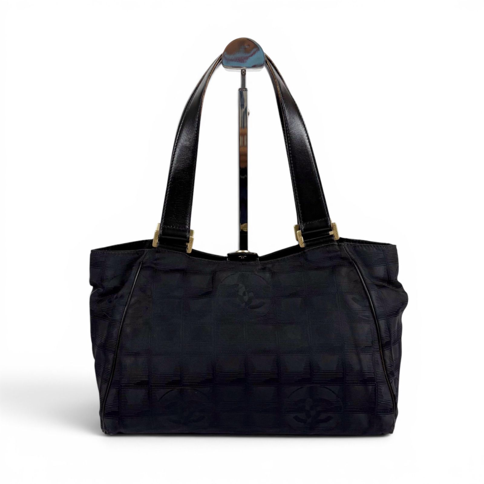 シャネル CHANEL ニュートラベルライン ハンドバッグ サッチェルバッグ