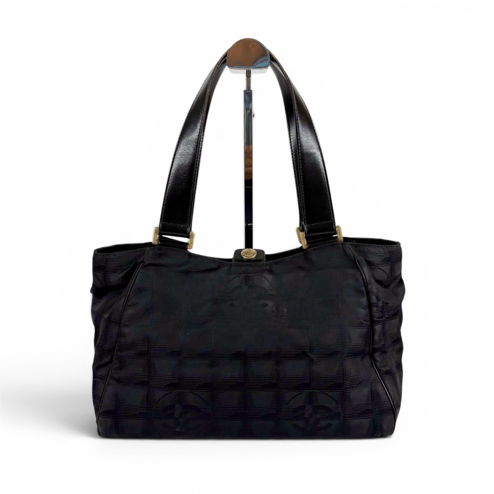 シャネル CHANEL ニュートラベルライン ハンドバッグ サッチェルバッグ