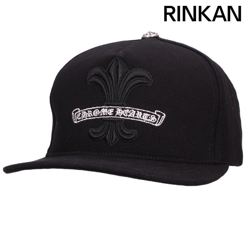クロムハーツ TRUCKER CAP トラッカーキャップ フレアスクロールラベル帽子 メンズ ONE SIZE