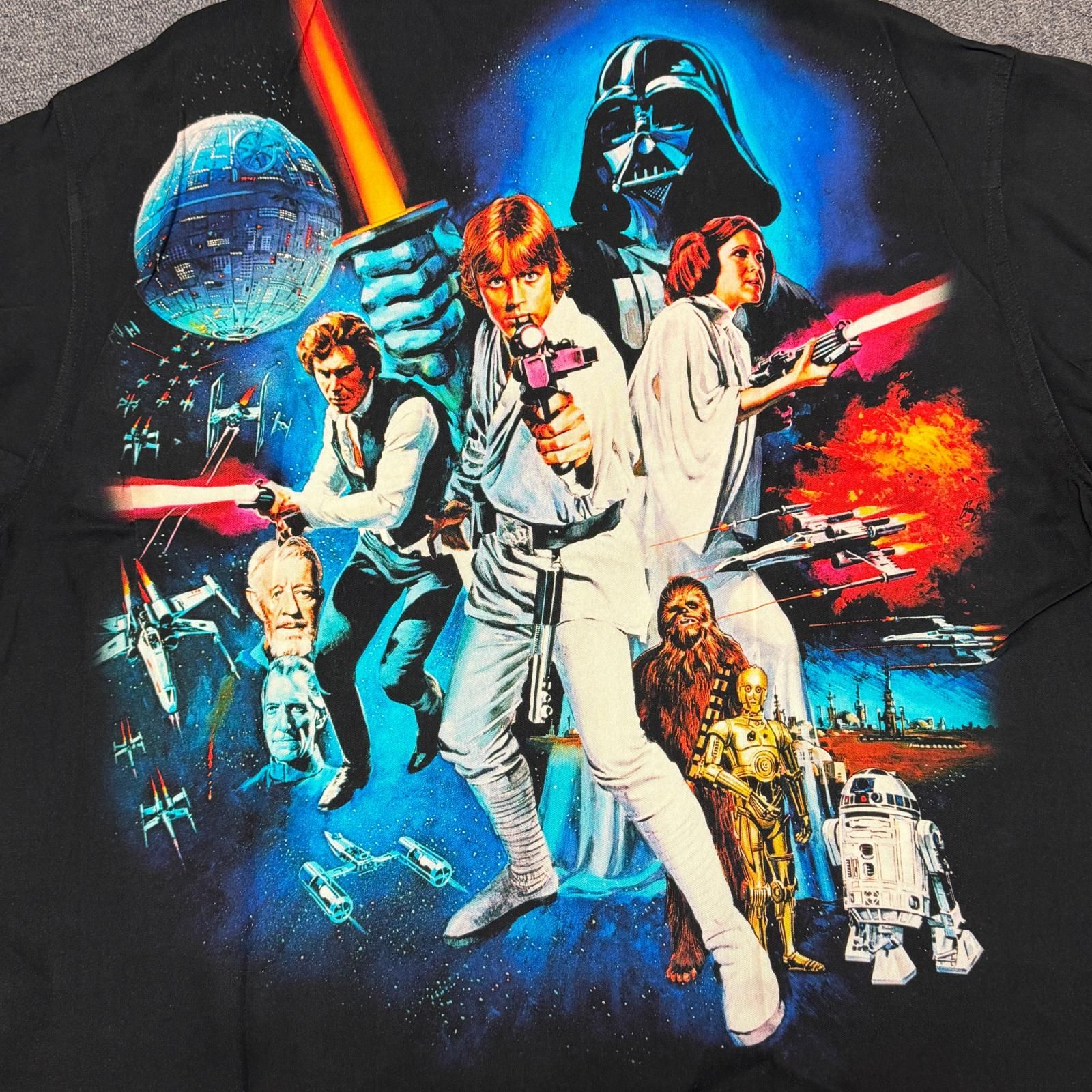 STAR WARS ラグ フラグスタフ スターウォーズ EP4 参考上代33000円 未使用 F-LAGSTUF-F × STAR WARS EP4 S/S SHIRTS