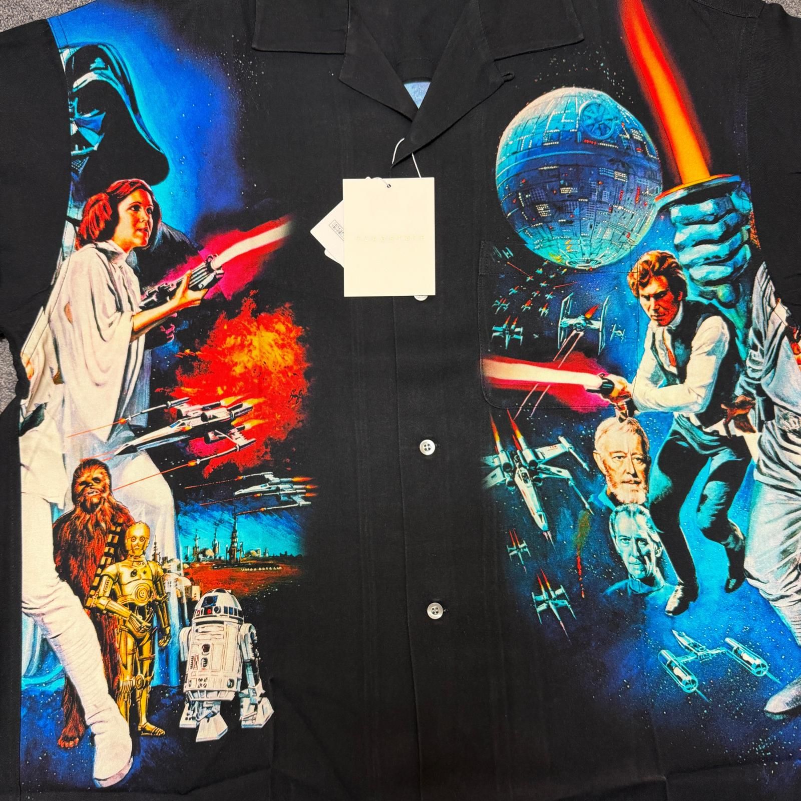 STAR WARS ラグ フラグスタフ スターウォーズ EP4 参考上代33000円 未使用 F-LAGSTUF-F × STAR WARS EP4 S/S SHIRTS
