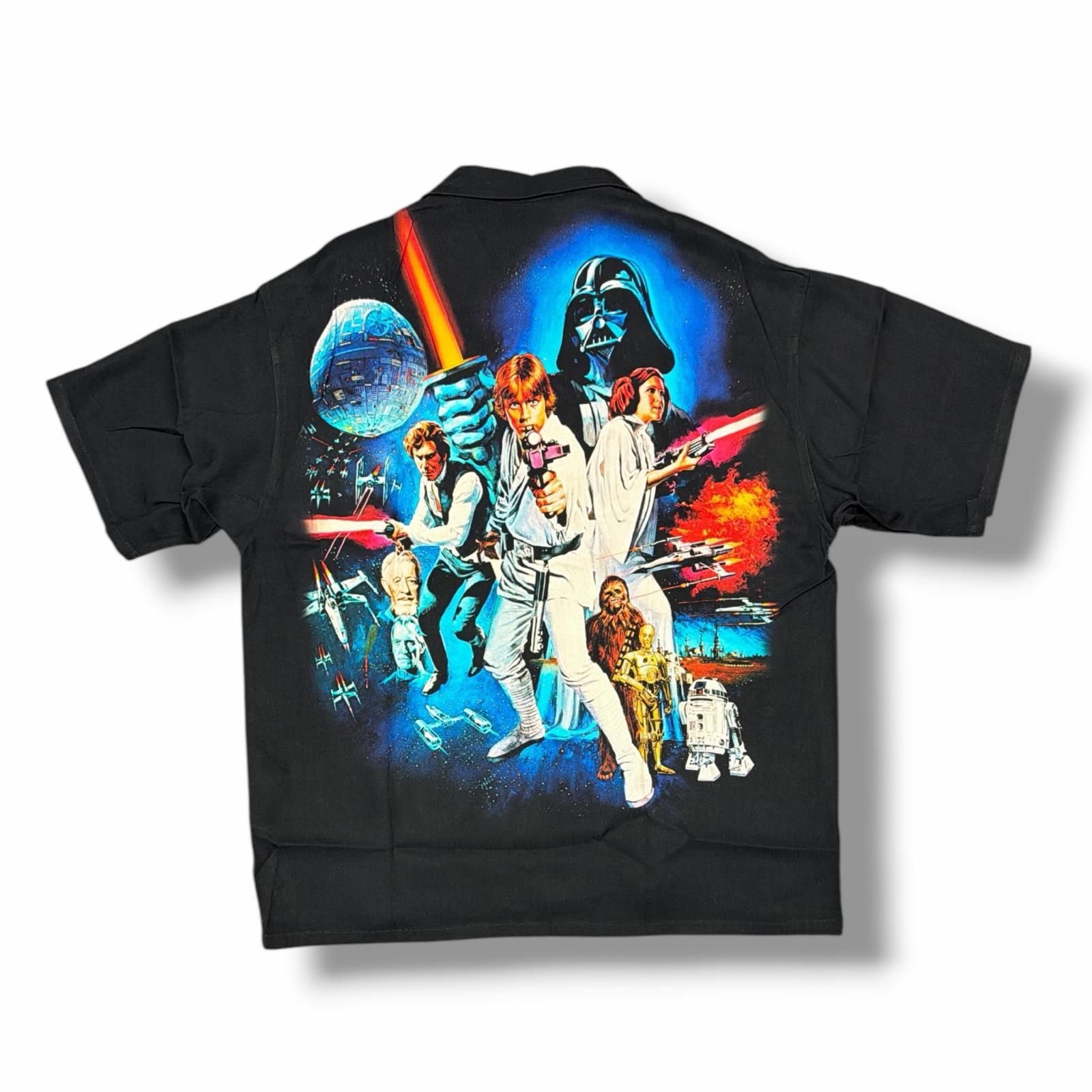 参考上代33000円 未使用 F-LAGSTUF-F × STAR WARS EP4 S/S SHIRTS