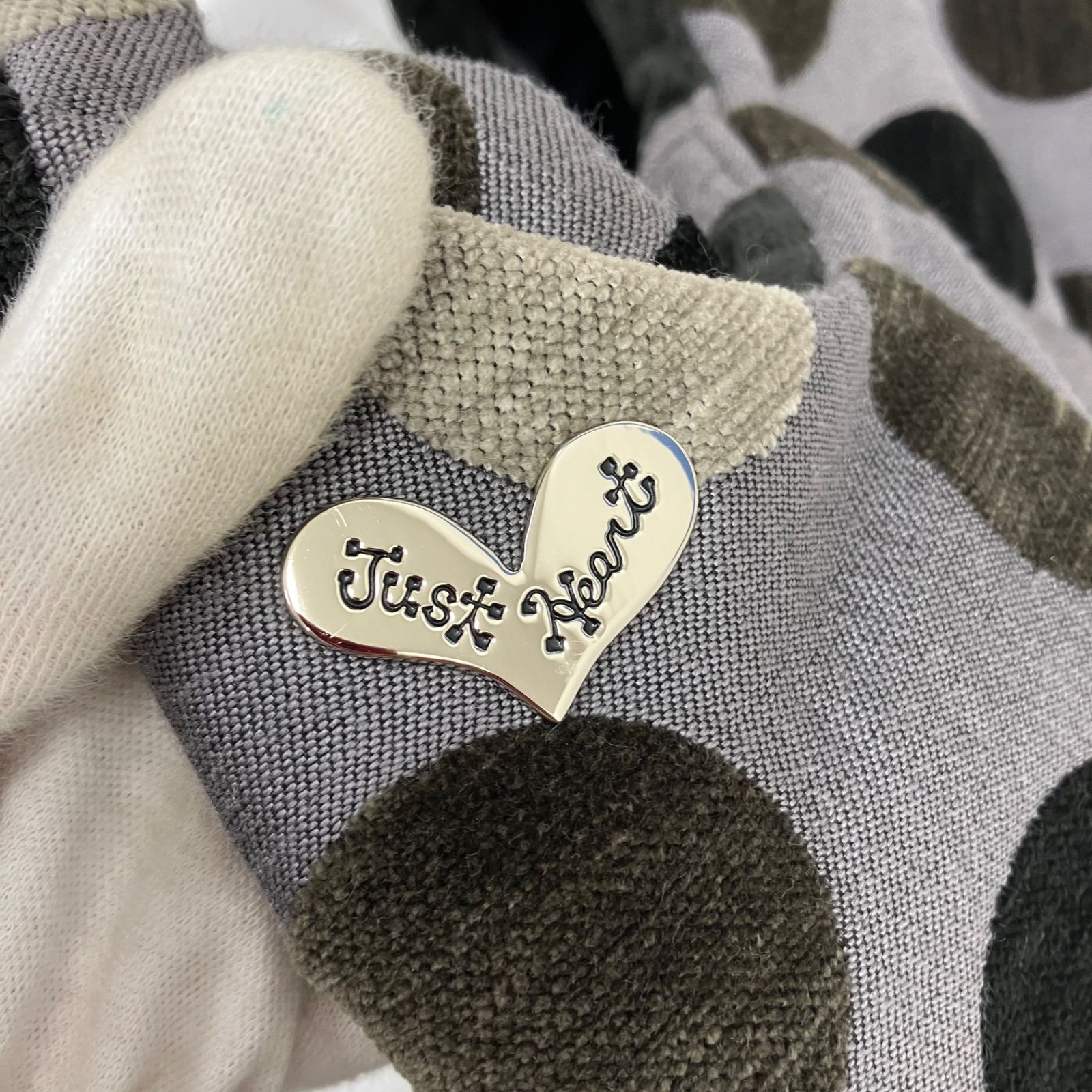4006 Think Bee! シンクビー！ アルル ハンドバッグ グレー ドット 