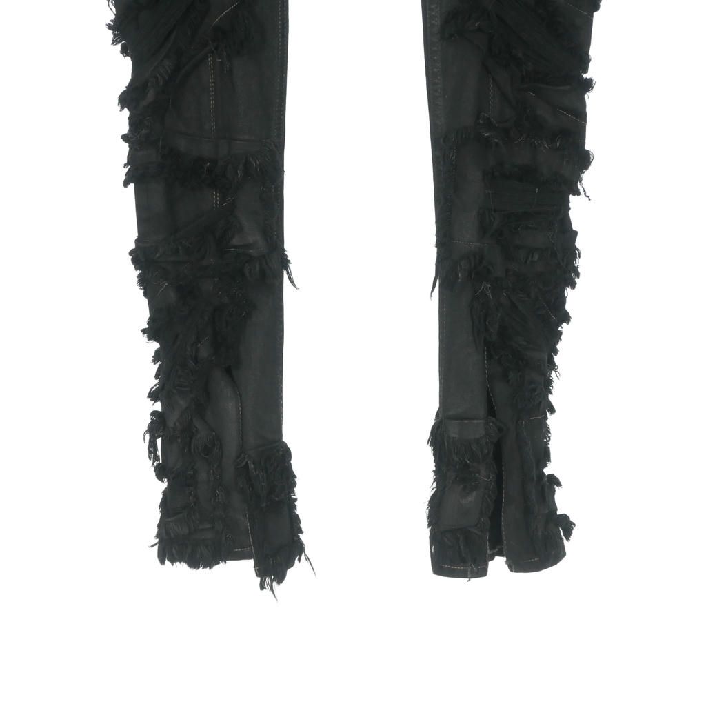 ダークシャドウ DRKSHDW RICK OWENS 21AW SLIT FRONT LEGGING 