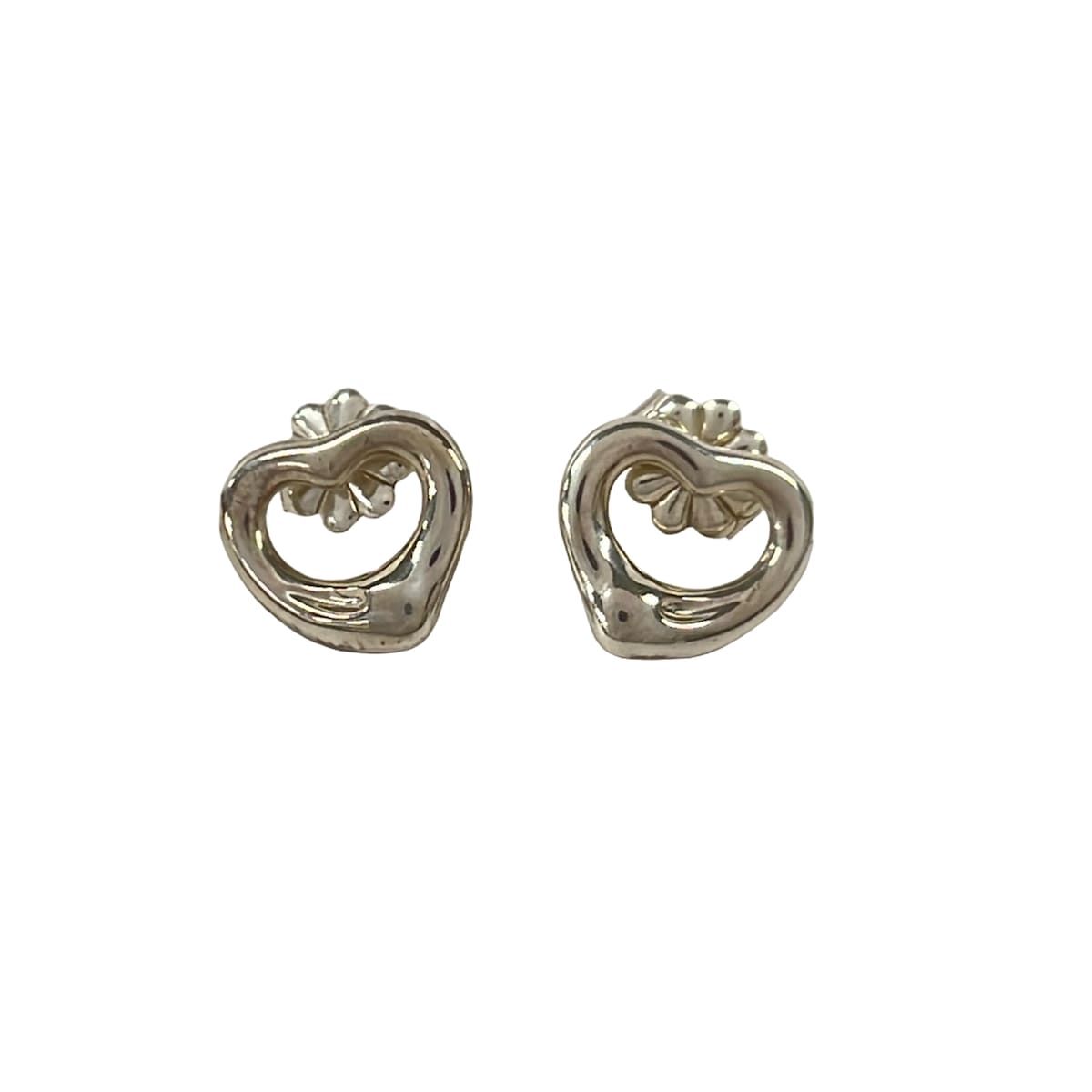 TIFFANY&Co.(ティファニー) ピアス美品 オープンハート シルバー ハート