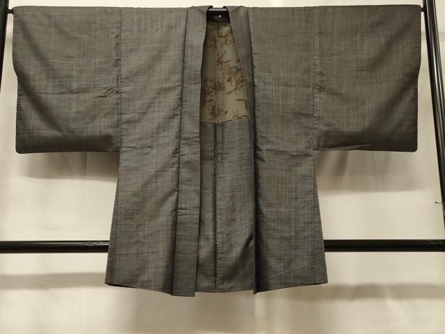 平和屋着物＃男性　本場大島紬　羽織　100亀甲　総詰め　正絹　逸品　CABF9200in 平和屋着物＃男性 本場大島紬 羽織 100亀甲 総詰め 正絹 逸品