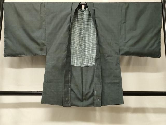 平和屋着物#男性 本場大島紬 羽織 100亀甲 総詰め 正絹 逸品 未使用 CABG8004in
