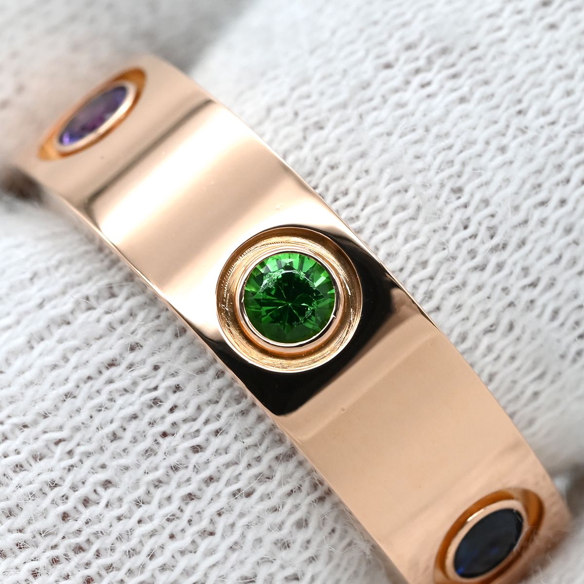 カルティエ Cartier リング 指輪 ラブリング マルチカラーストーン