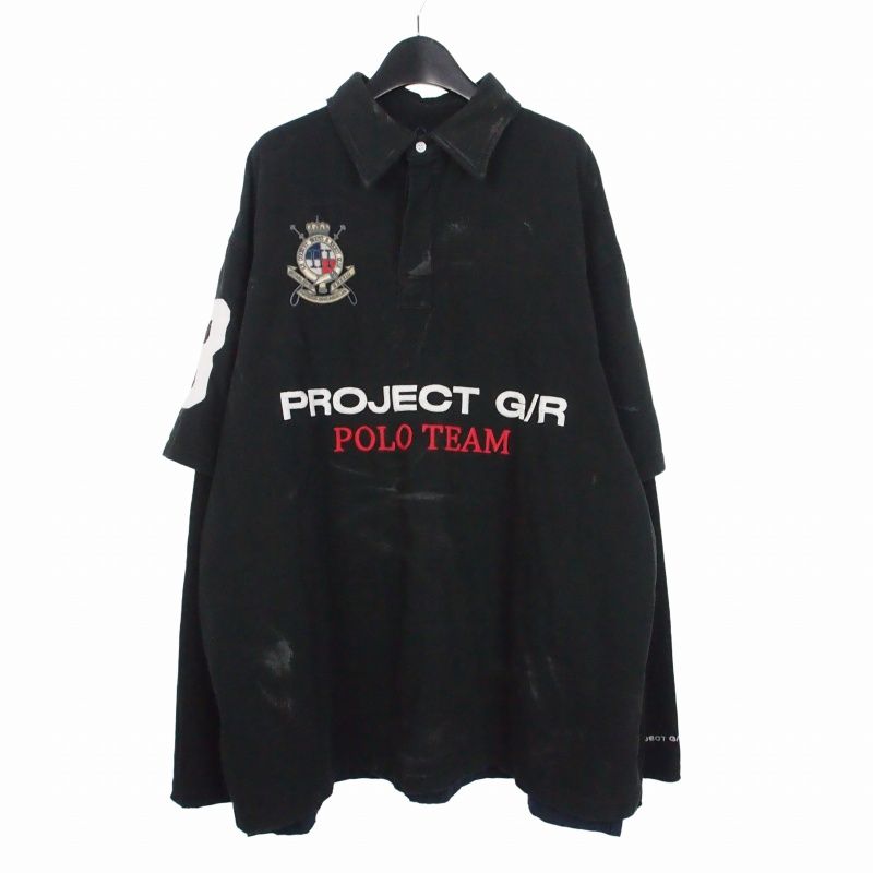 プロジェクトジーアール PROJECT G/R Polo Parody Shirts レイヤード
