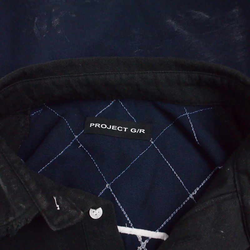 プロジェクトジーアール PROJECT G/R Polo Parody Shirts レイヤード