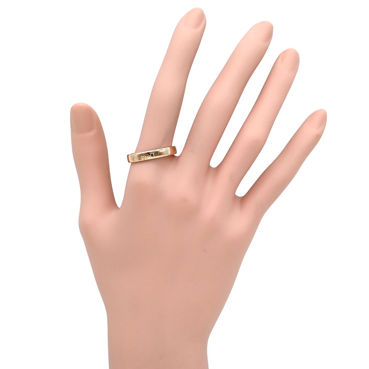カルティエ Cartier リング 指輪 ハッピーバースデーリング ピンク 