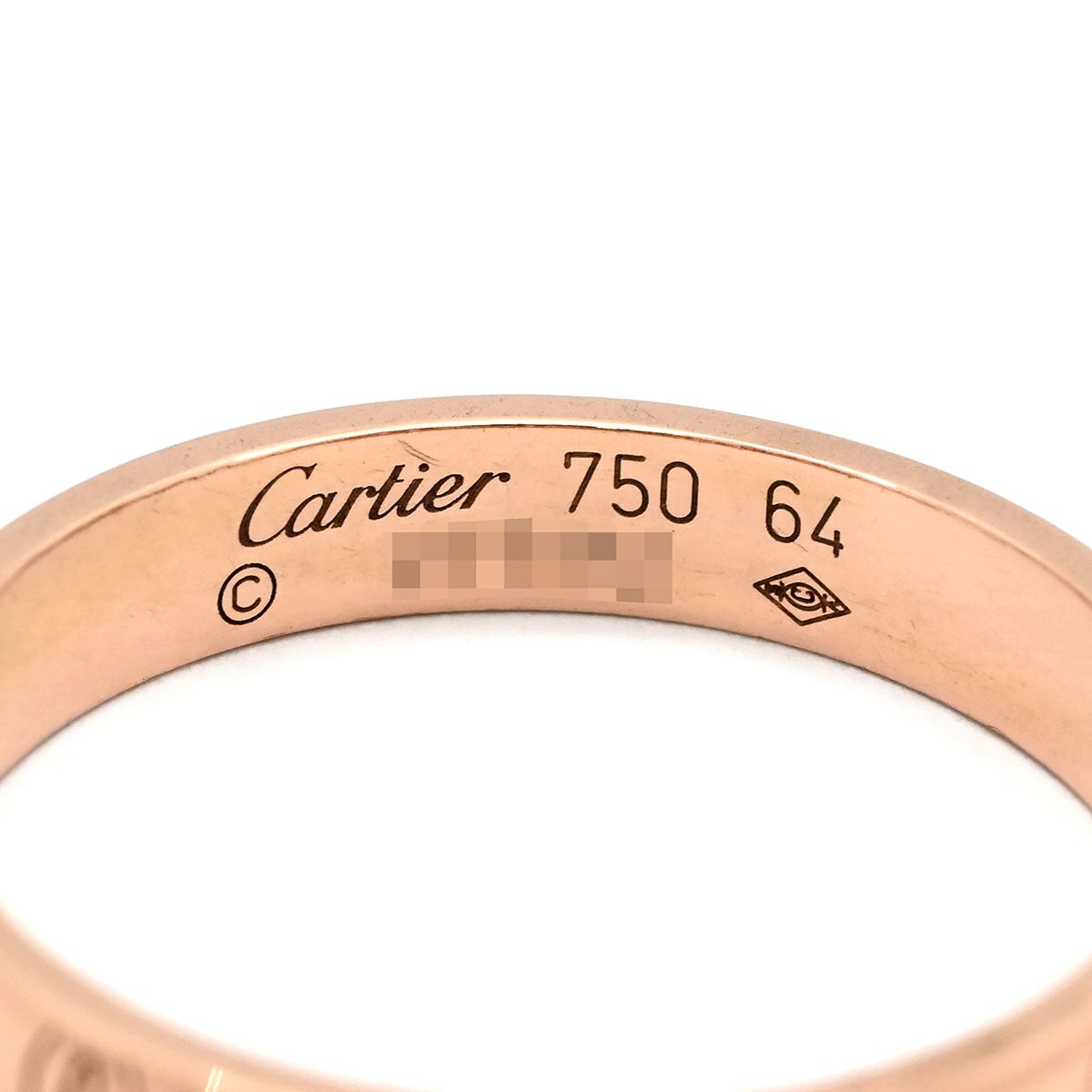 カルティエ Cartier リング 指輪 ハッピーバースデーリング ピンク 