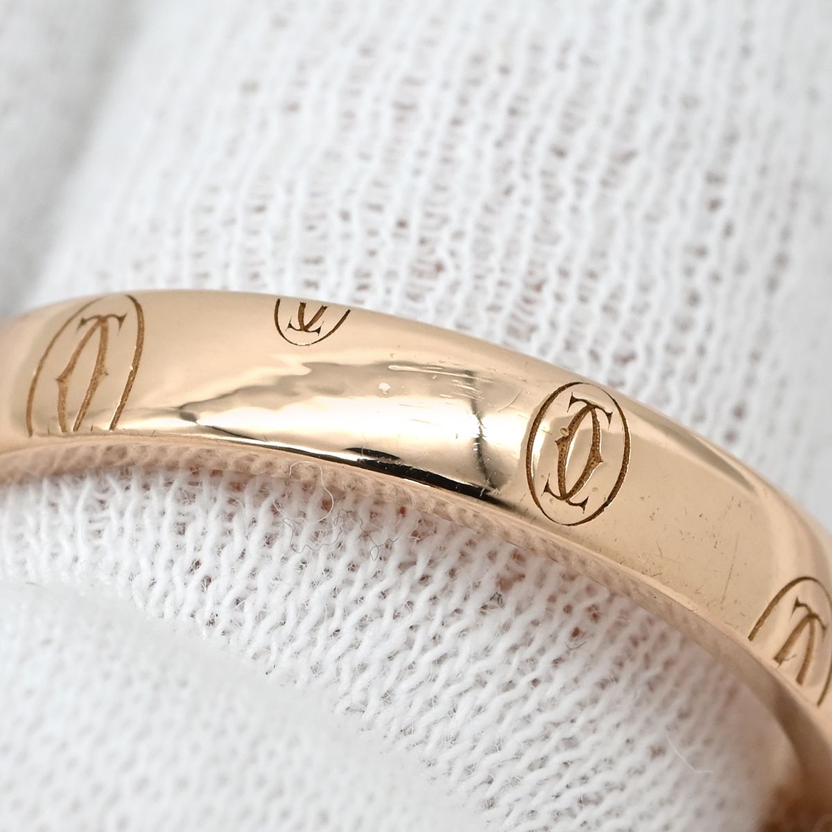 カルティエ Cartier リング 指輪 ハッピーバースデーリング ピンク 