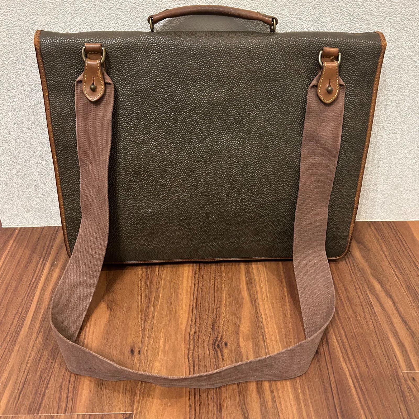 80s イングランド製 MULBERRY マルベリー メンズ ビジネスバッグ 書類