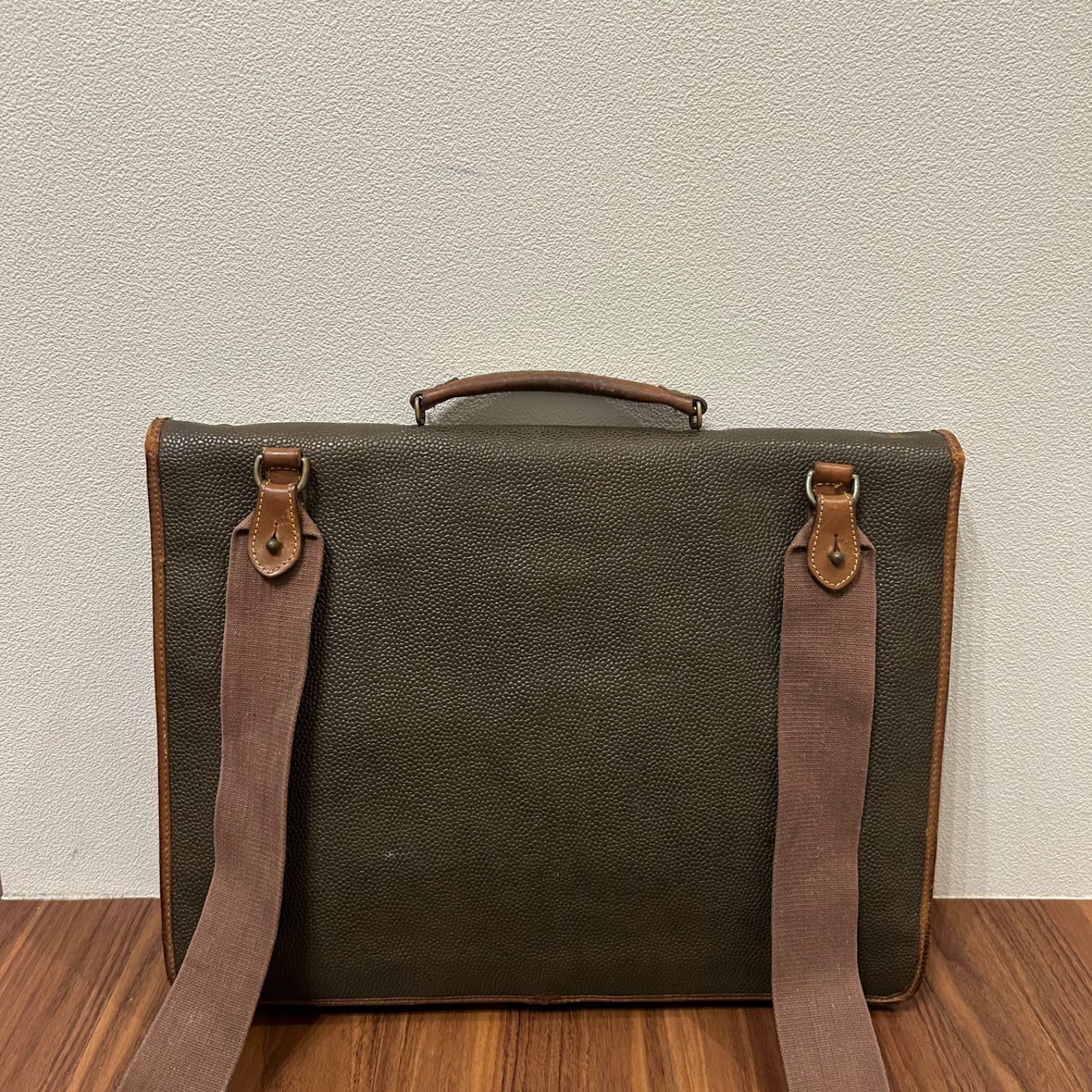 80s イングランド製 MULBERRY マルベリー メンズ ビジネスバッグ 書類
