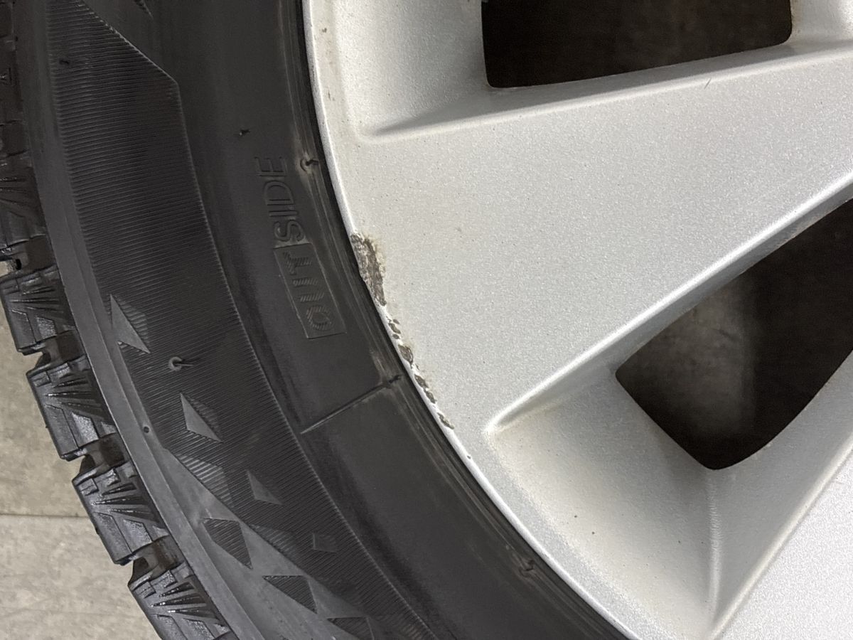 バリ溝 VRX3】スズキ ワゴンR 純正 14in 4.5J +45 PCD100 ブリヂストン