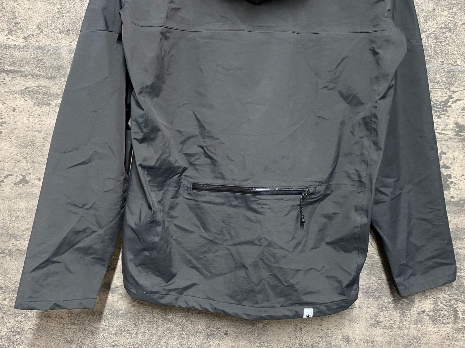 KE433 カペルミュール KAPELMUUR 2.5レイヤー フーディジャケット 長袖 サイクルジャケット グレー L