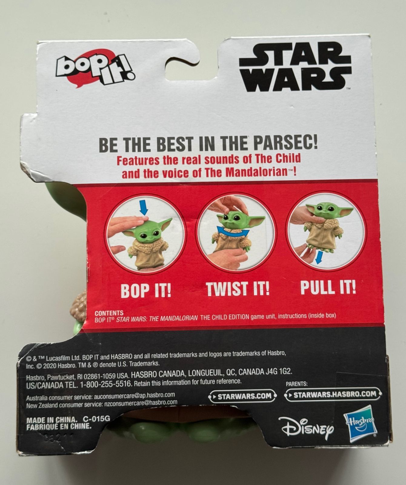 Bop It ! Star Wars The Mandalorian The Child Grogu Baby Yoda 