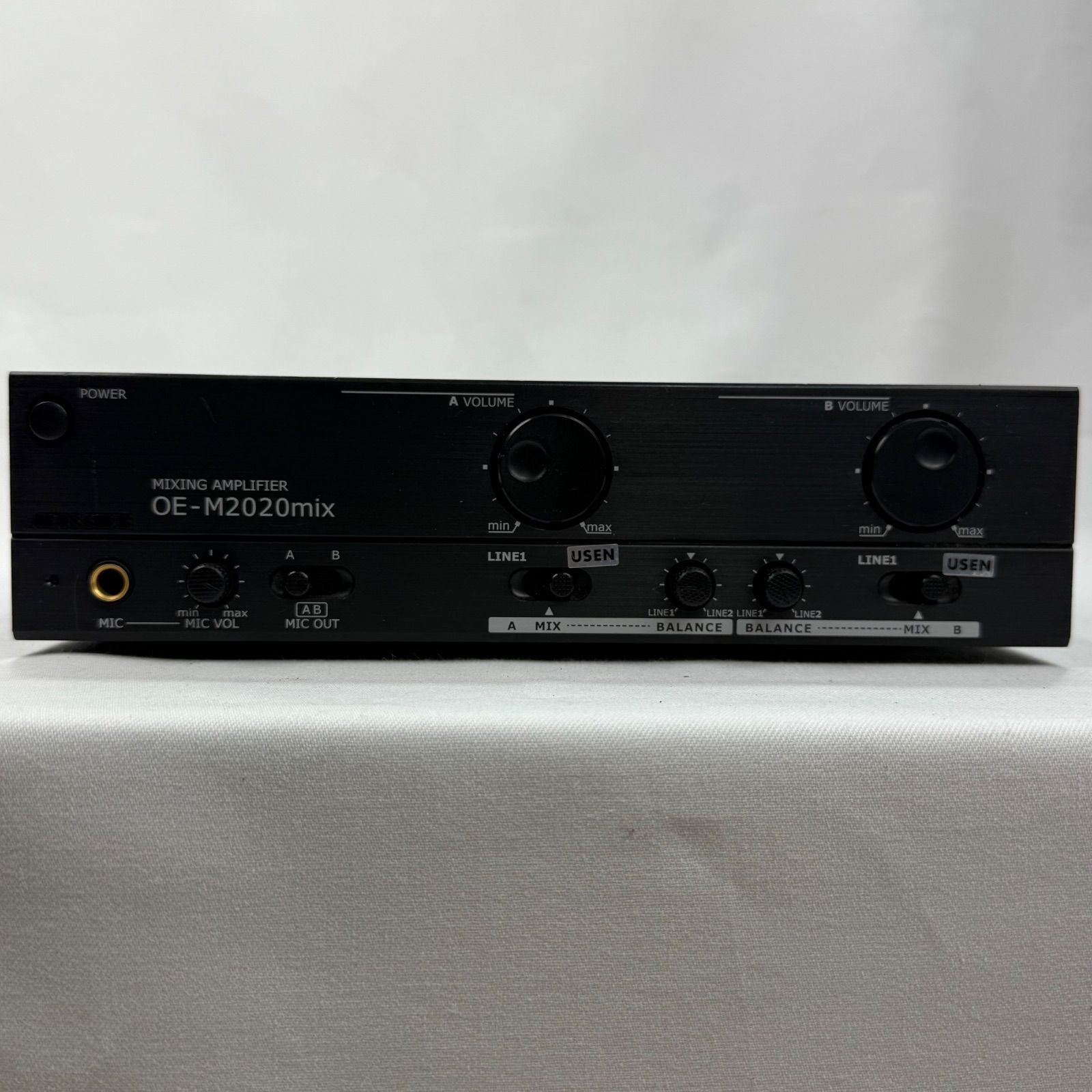 【美品】ミキシングアンプ OE-M2020mix 店舗BGM オースミ電機 MASSIVE OE-M2020mix 美品 ミキシングアンプ
