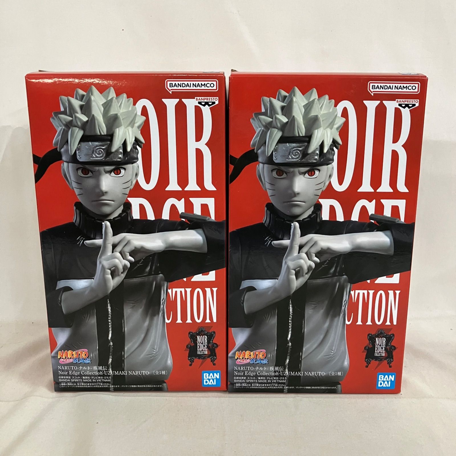 未開封 ナルト 疾風伝 NOIR EDGE COLLECTION うずまきナルト