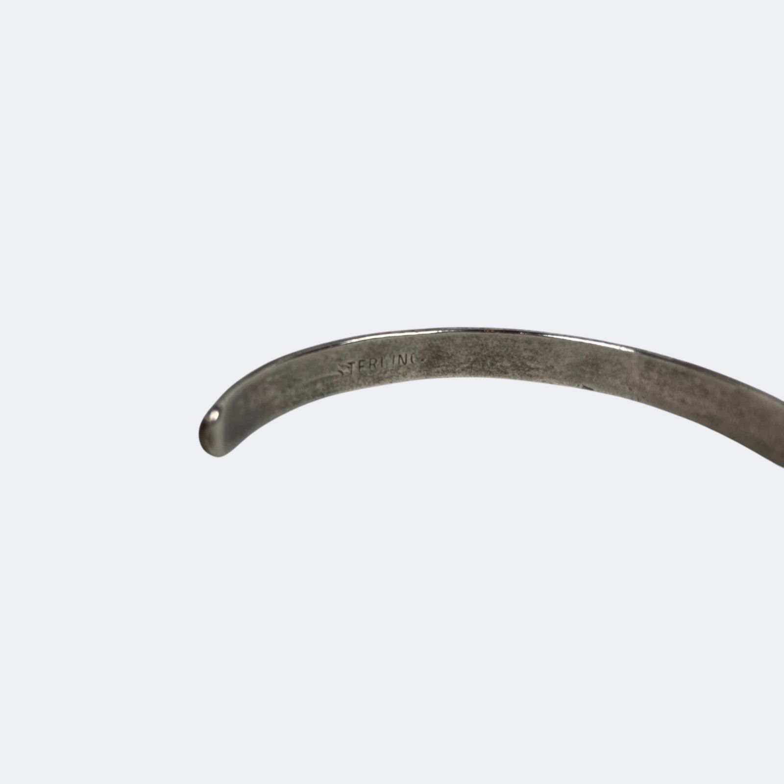 NAVAJO Narrow Bangle STERLING SILVER ナバホ ナローバングル