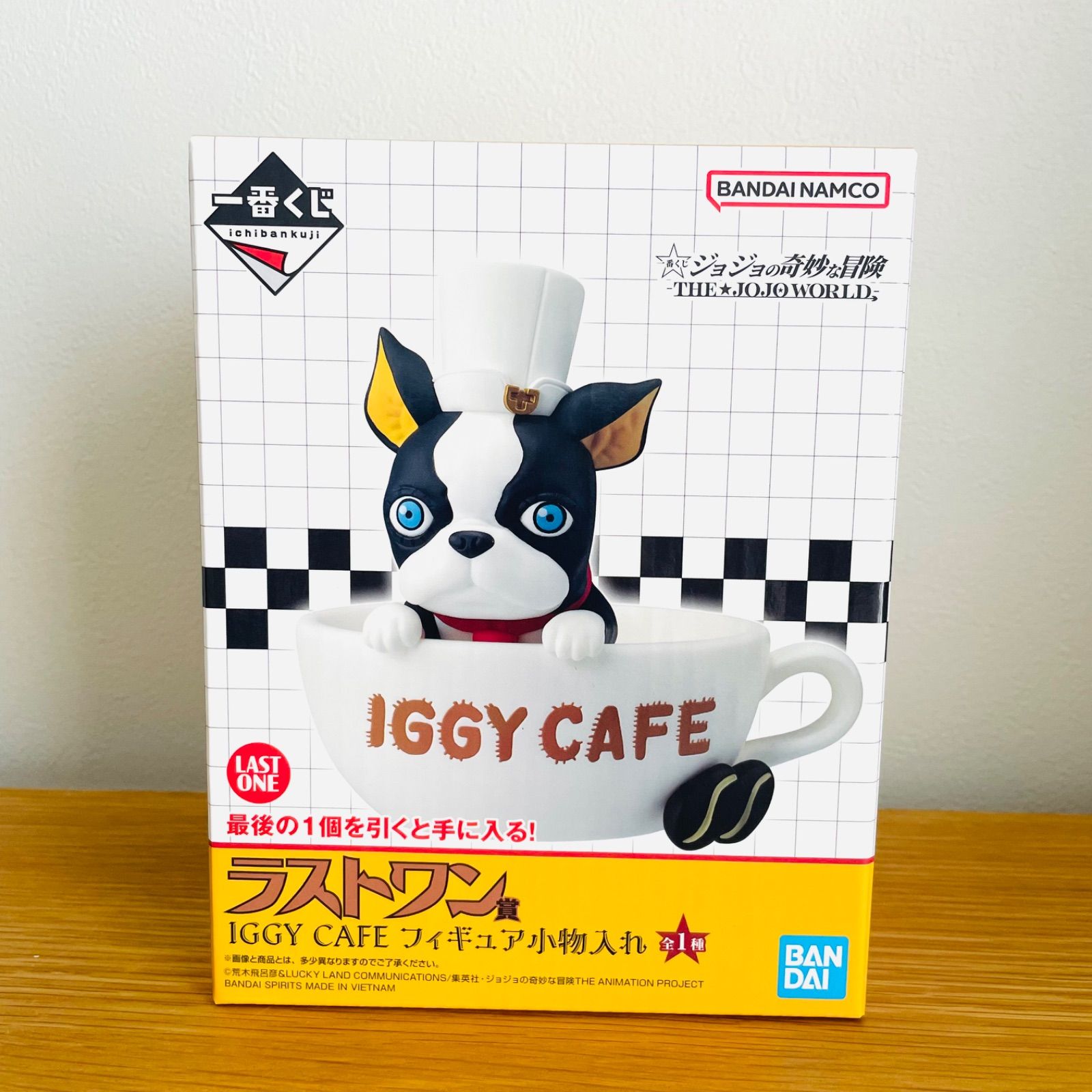 一番くじ　ジョジョ　ラストワン賞　IGGY CAFE イギー　I賞　コンプ　G賞 ジョジョの奇妙な冒険 一番くじ ジョジョワールド ラストワン IGGY