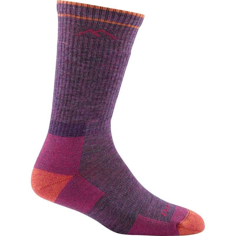 ダーンタフ レディース アンダーウェア 靴下 ブーツ Darn Tough Hiker Boot Cushion Sock Womens Plum Heather ヘザー
