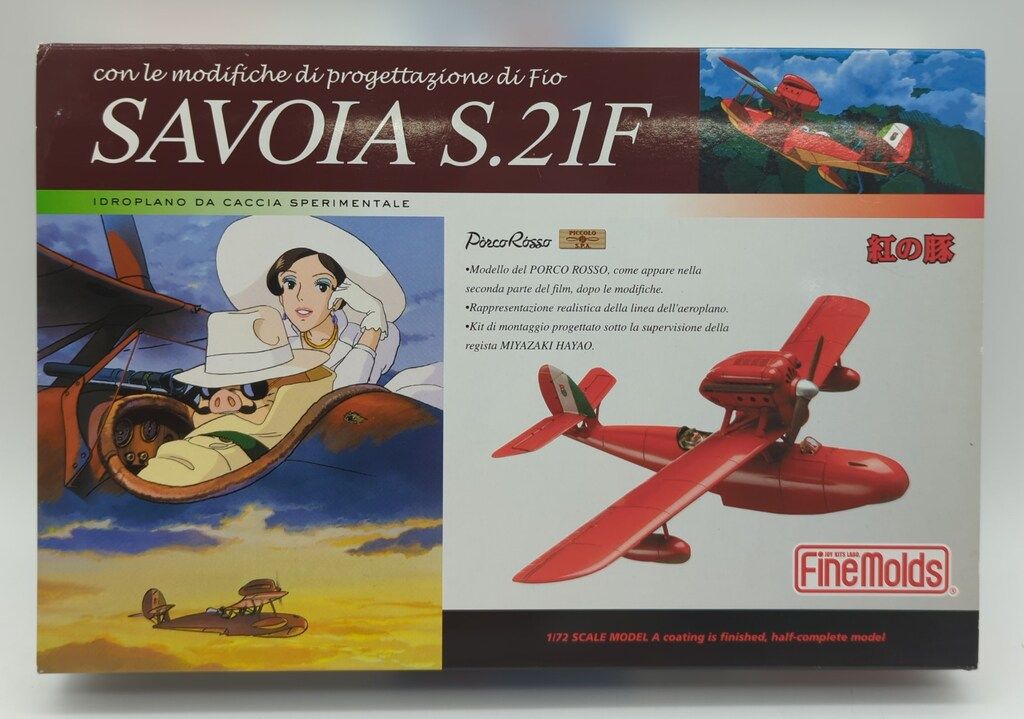ファインモールド 1/72スケール SAVOIA S.21F/紅の豚 PJ3 - メルカリ